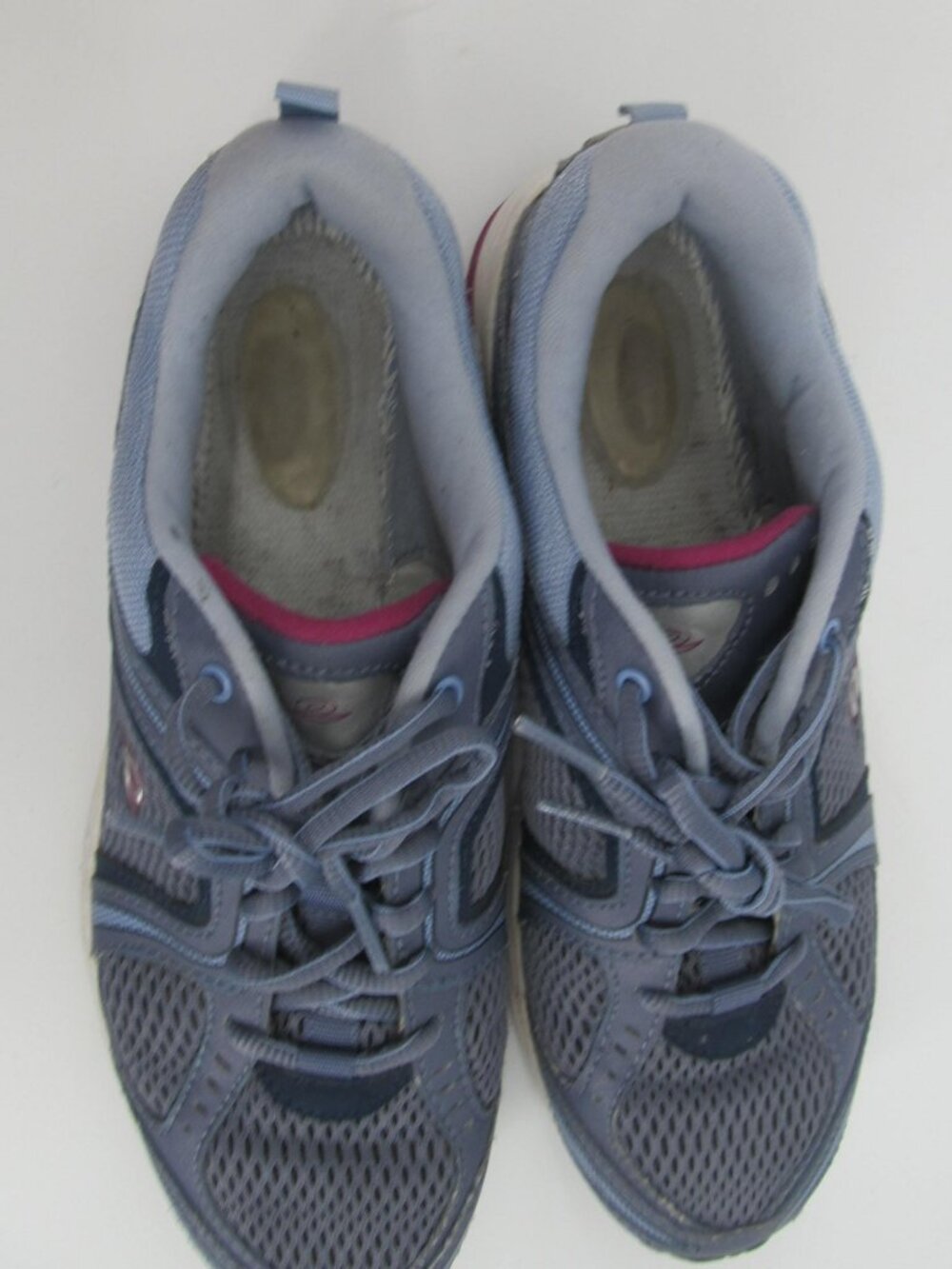 Easy Spirit SEZAMPER Sneakers Womens 8 M White Gray Walking Comfort Shoe - Picture 6 of 8